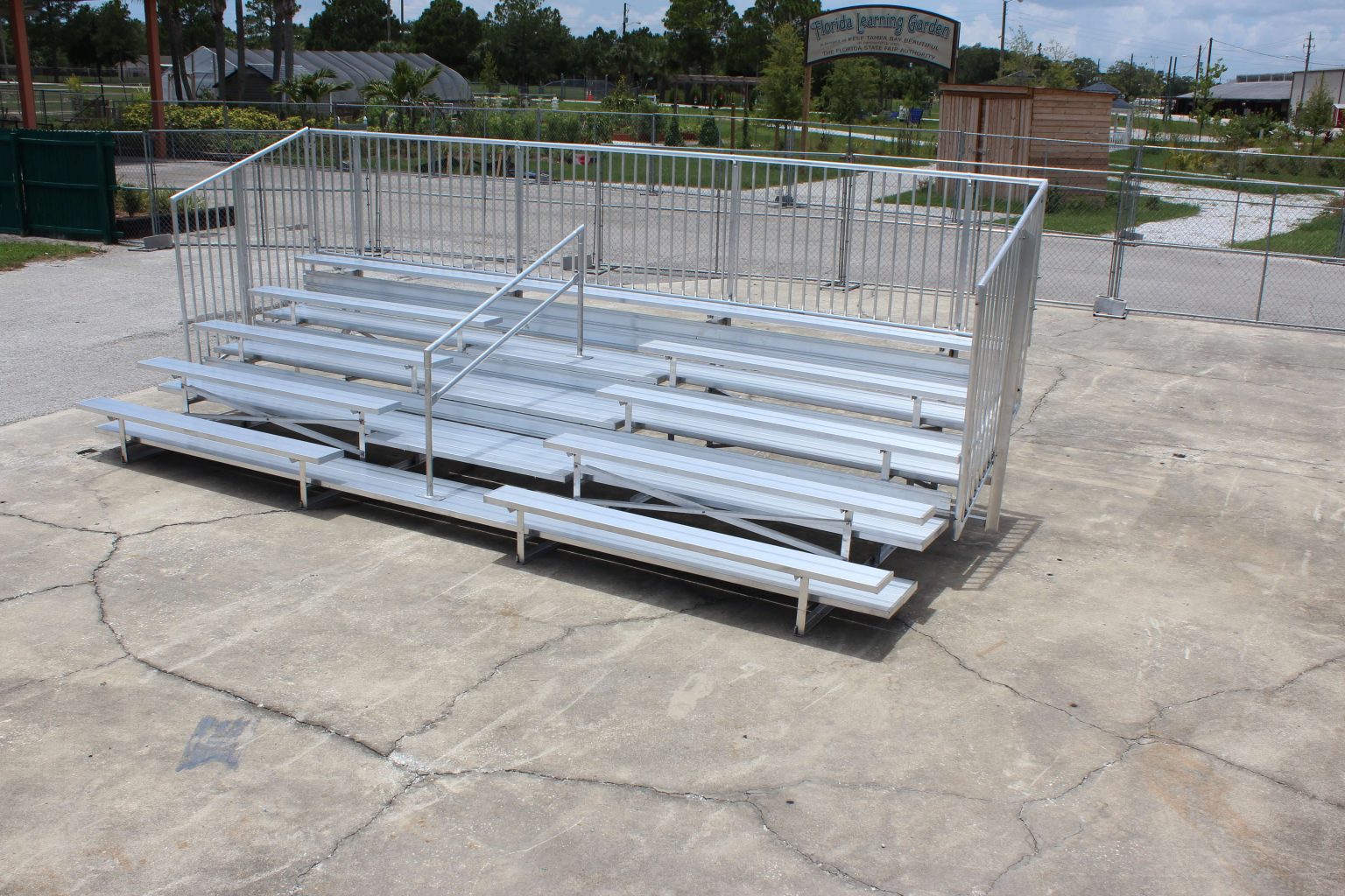5 Row Aluminum Bleachers for Sale Southeastern Seating