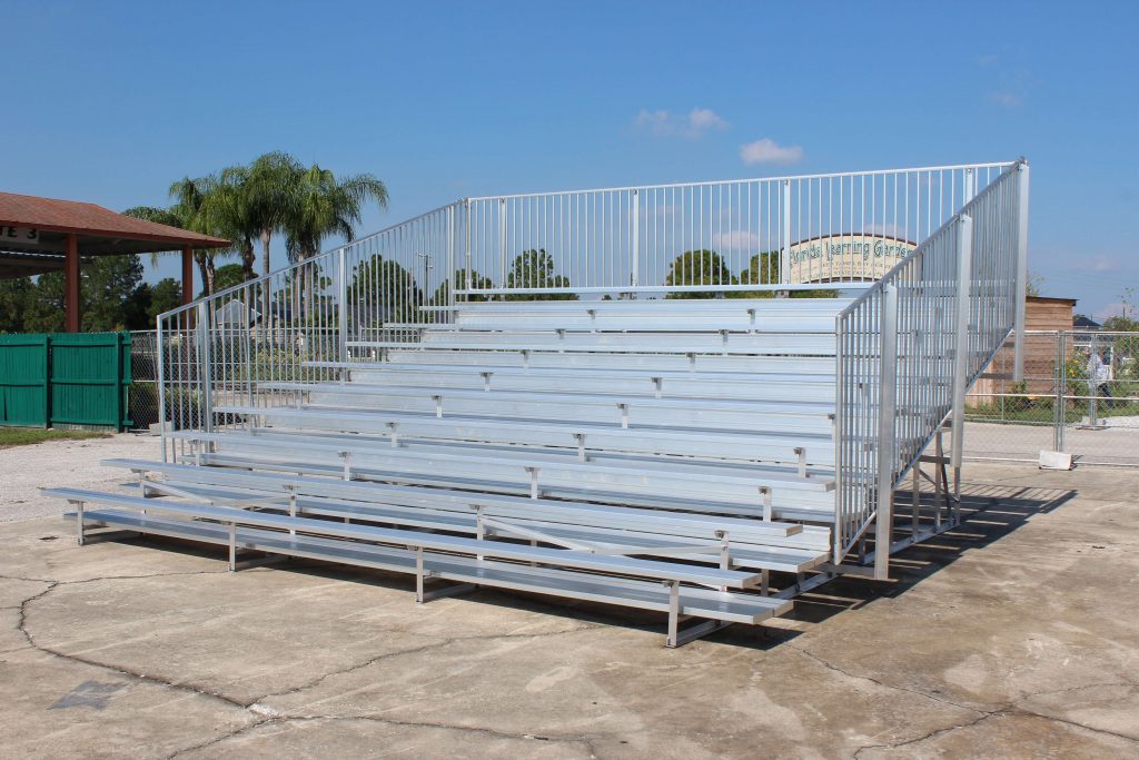 Aluminum Bleachers for Rental Southeastern Seating