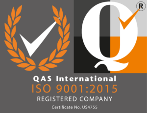 ISO Certified: QAS International ISO 9001:2015 Registered Company Certificate No. US4755